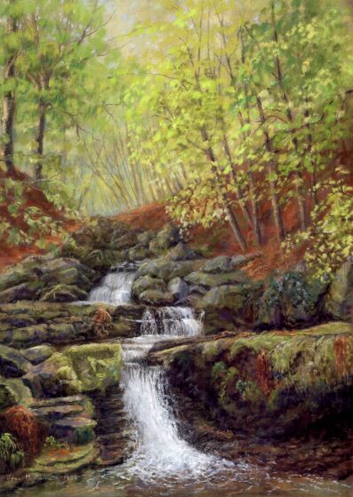 The Glen Lyn Falls