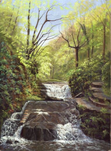 The Hoar Oak Falls