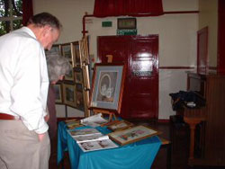 Exhibition of paintings at Sedgley Church hall on the 20th October 2001