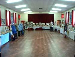 Exhibition of paintings at Sedgley Church hall - November 2004