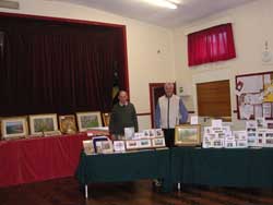 Exhibition of paintings at Sedgley Church hall - November 2003